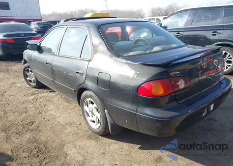 2002 Toyota Corolla Le from USA, damaged, VIN 1NXBR12E02Z605835